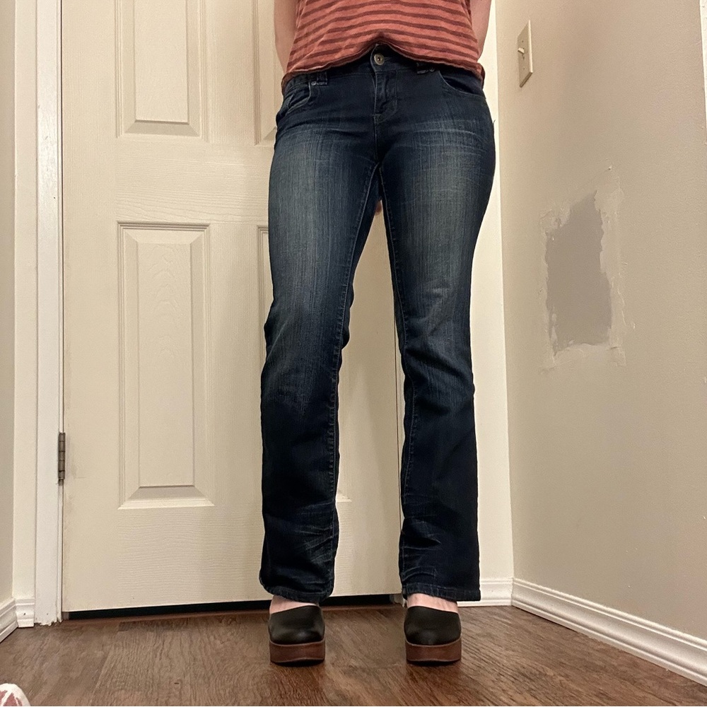 Bongo low rise boot cut jeans